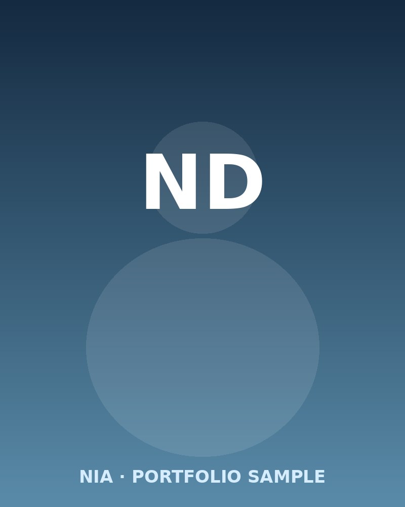 Nia Demo portfolio