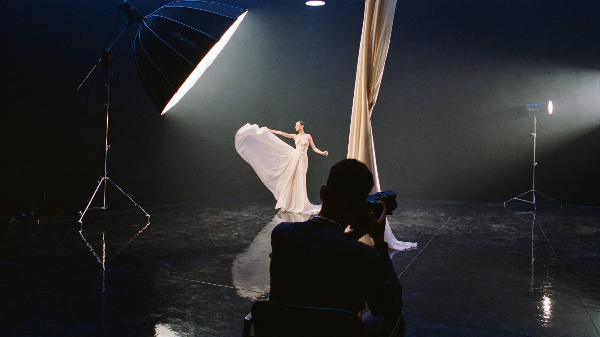 Illustrative model portfolio photograph