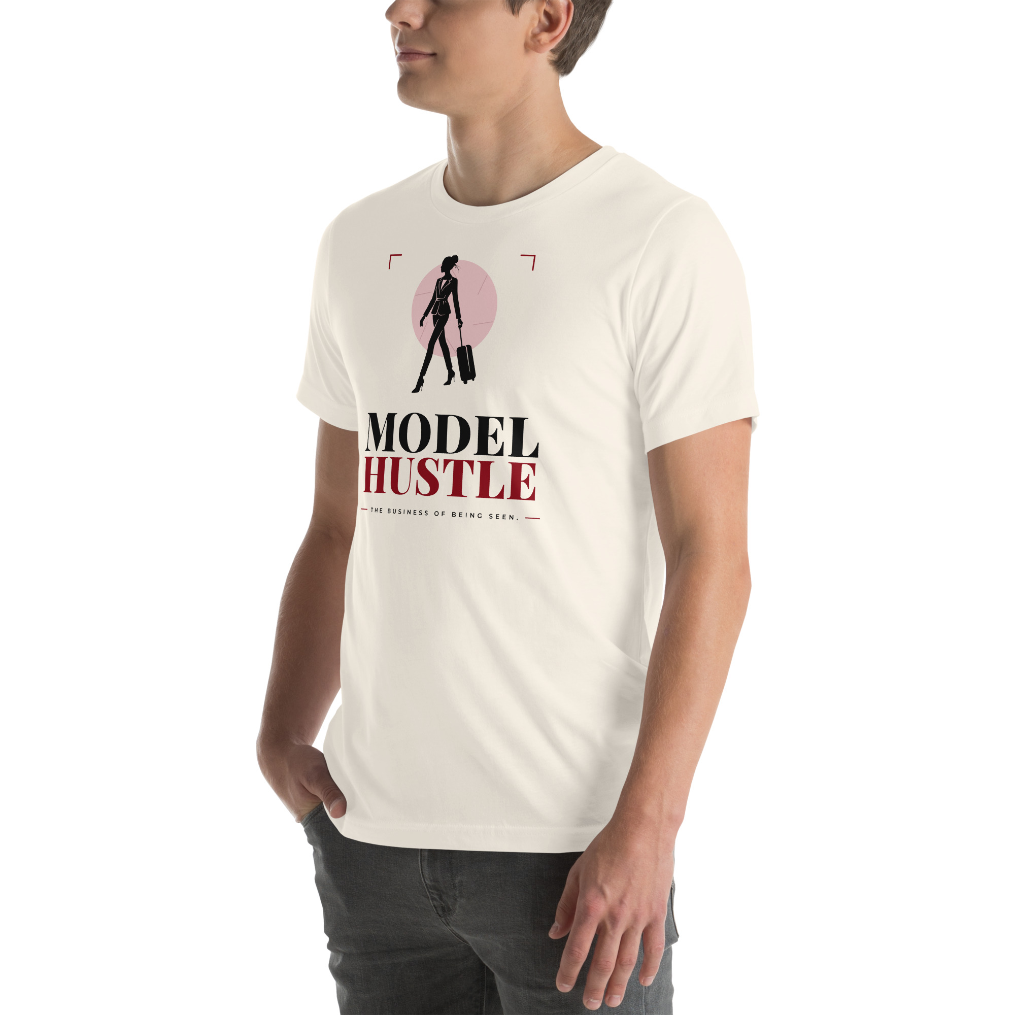 Model Hustle Masthead Tee | The Business of Being Seen - Image 4