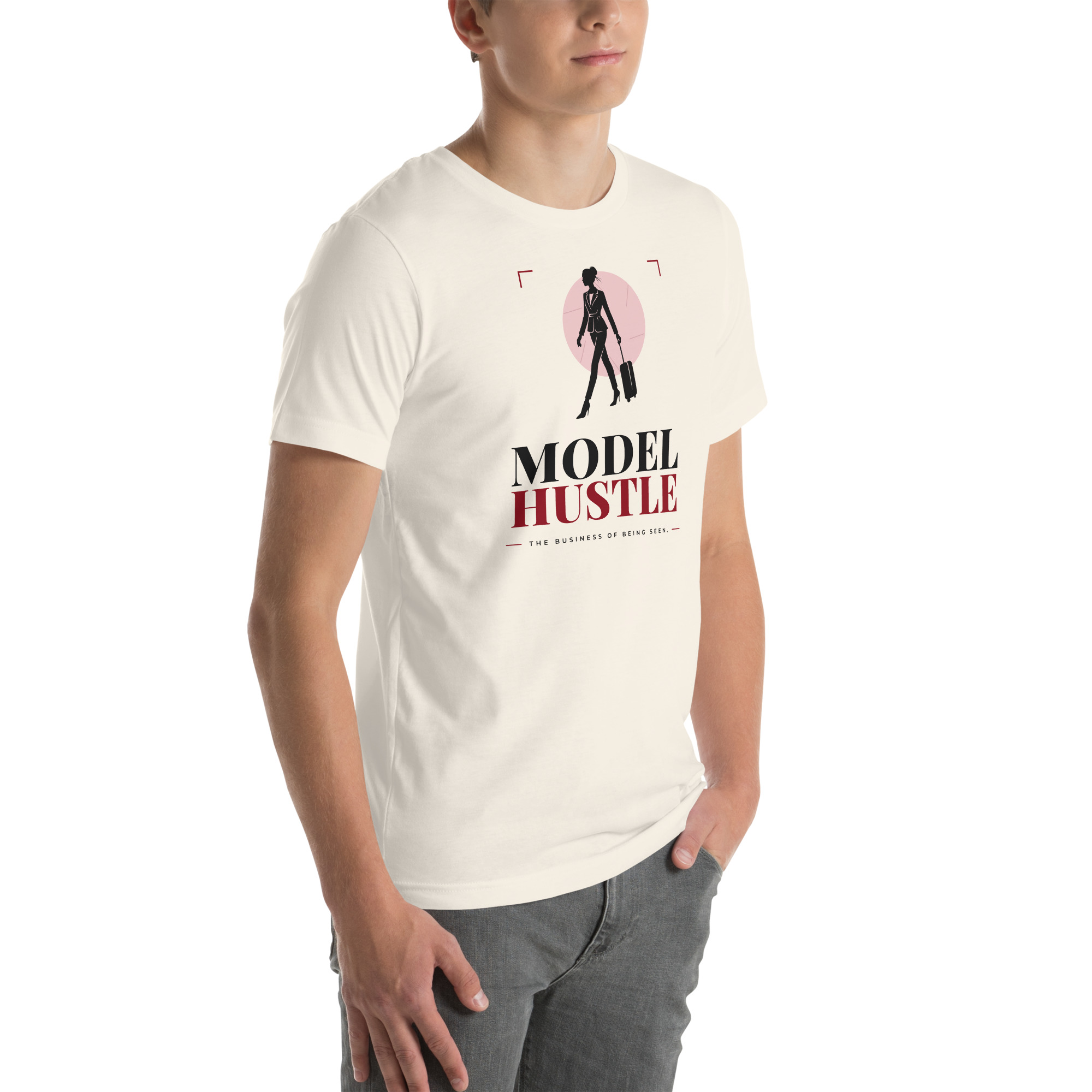 Model Hustle Masthead Tee | The Business of Being Seen - Image 6