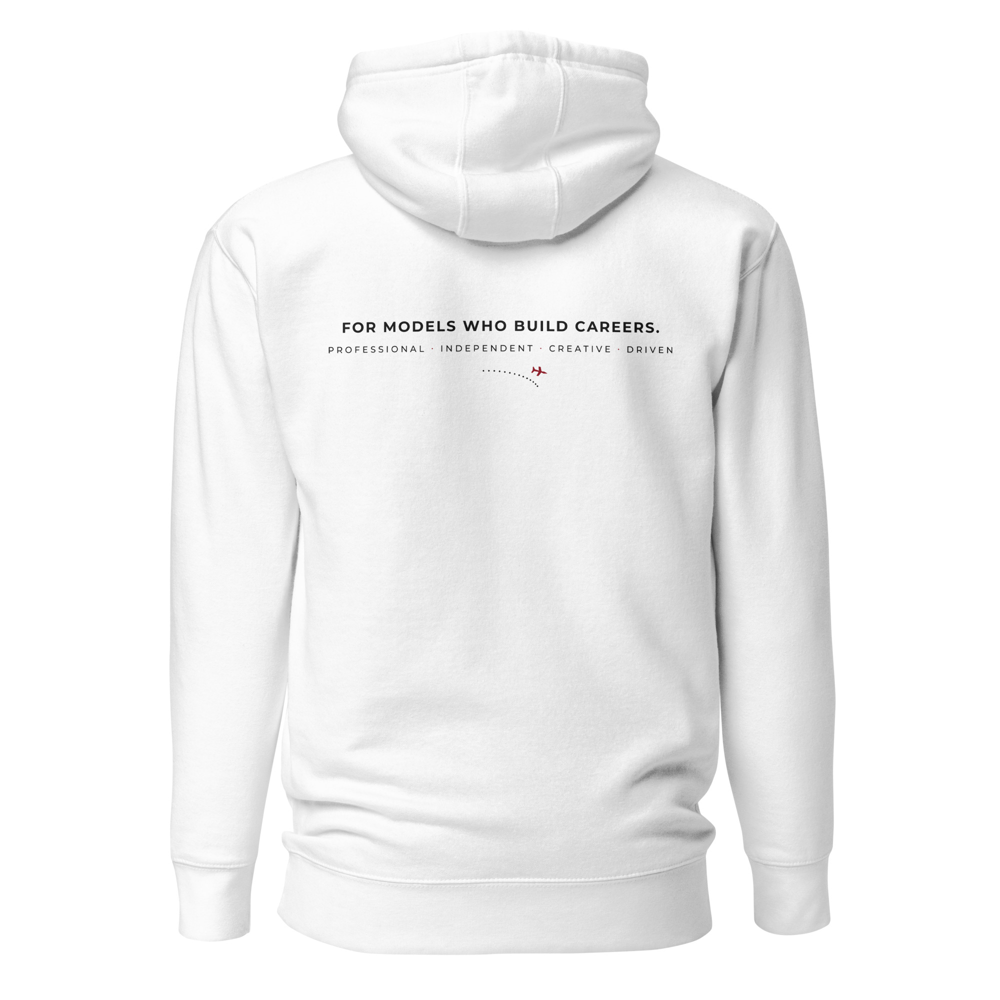 Model Hustle Masthead — Premium Pullover Hoodie - Image 2