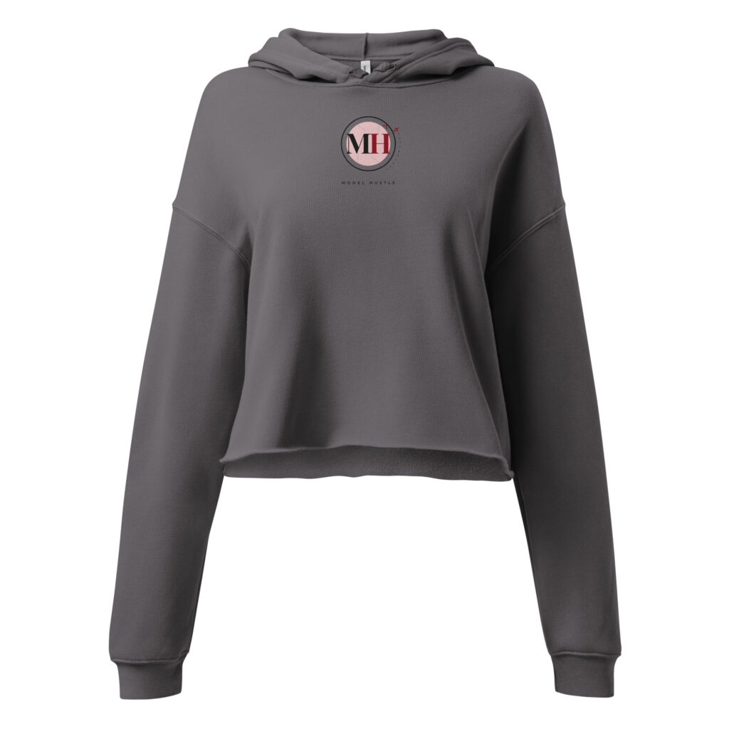 Model Hustle Built — Women’s Cropped Hoodie
