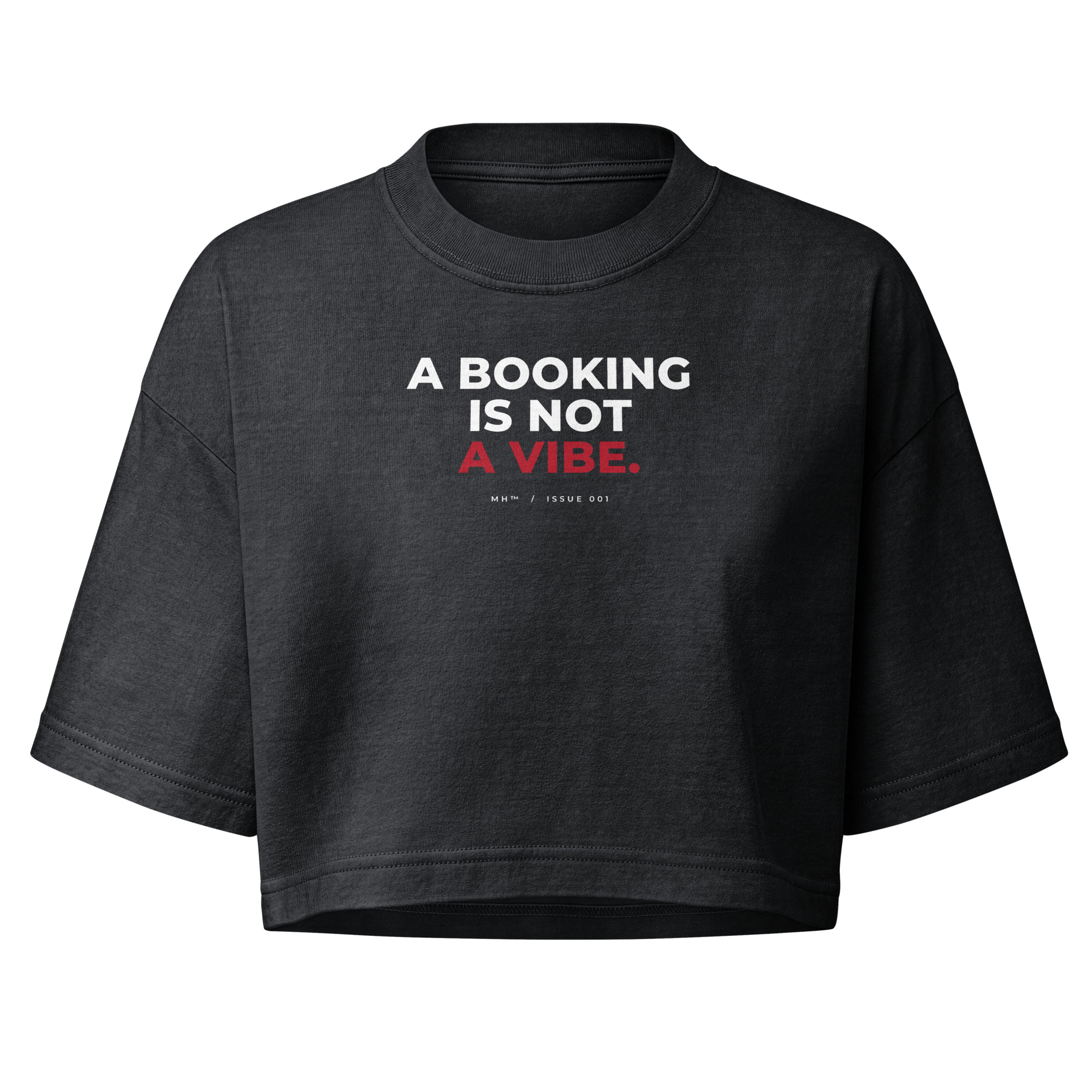 Model Hustle Booking — Women’s Garment Dye Cropped Tee