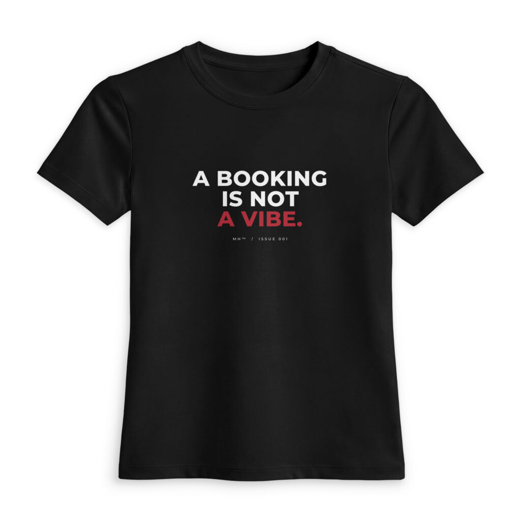 Model Hustle Booking — Women’s Luxe Fitted Tee