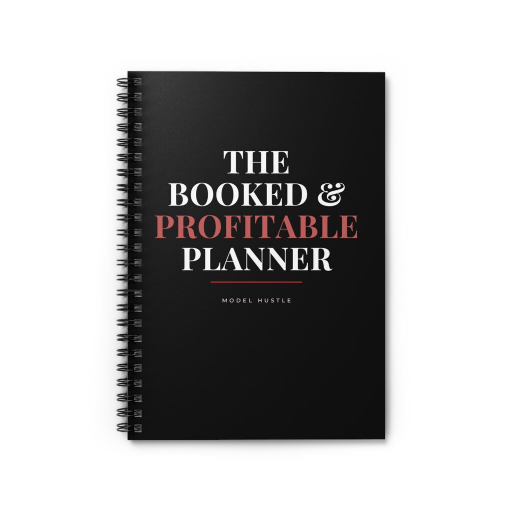 The Booked & Profitable Planner | Model Hustle