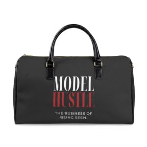 Model Hustle Travel Bag — Black | Booked & Profitable